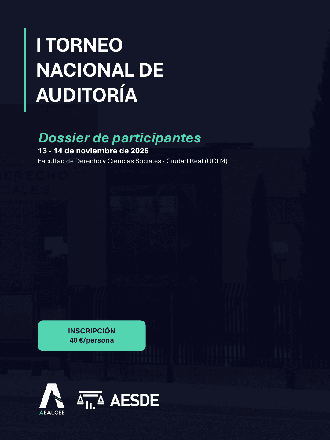 I Torneo Nacional de Auditoría · Portada oficial 2026